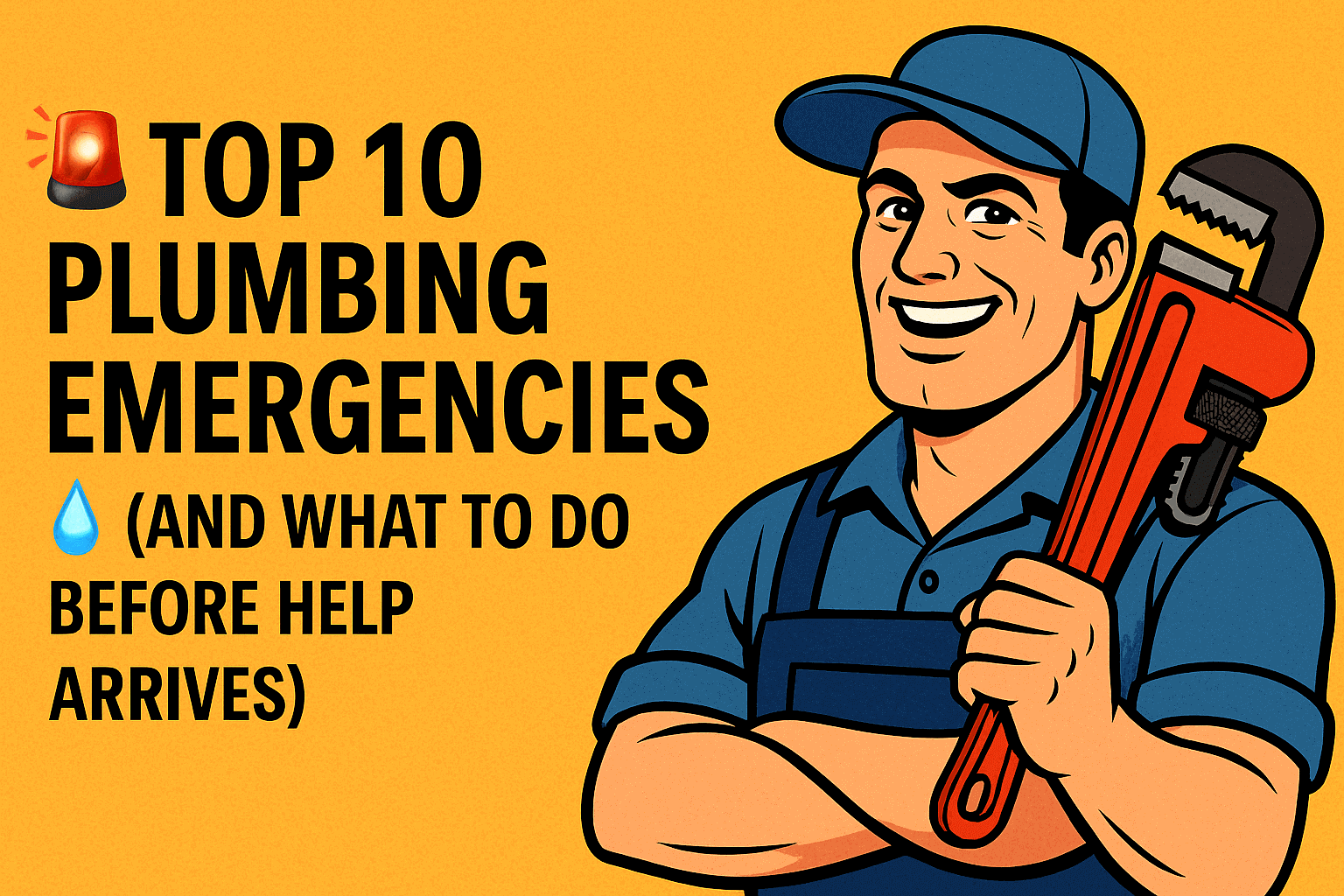 🚨 Top 10 Plumbing Emergencies (And What to Do Before Help Arrives)
