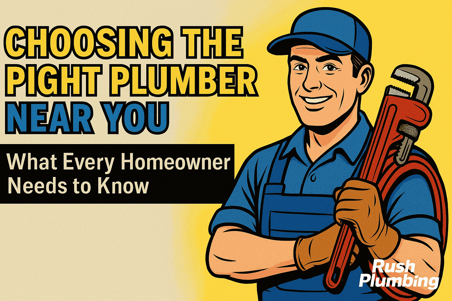 🔎 Choosing the Right Plumber Near You: What Every Homeowner Needs to Know